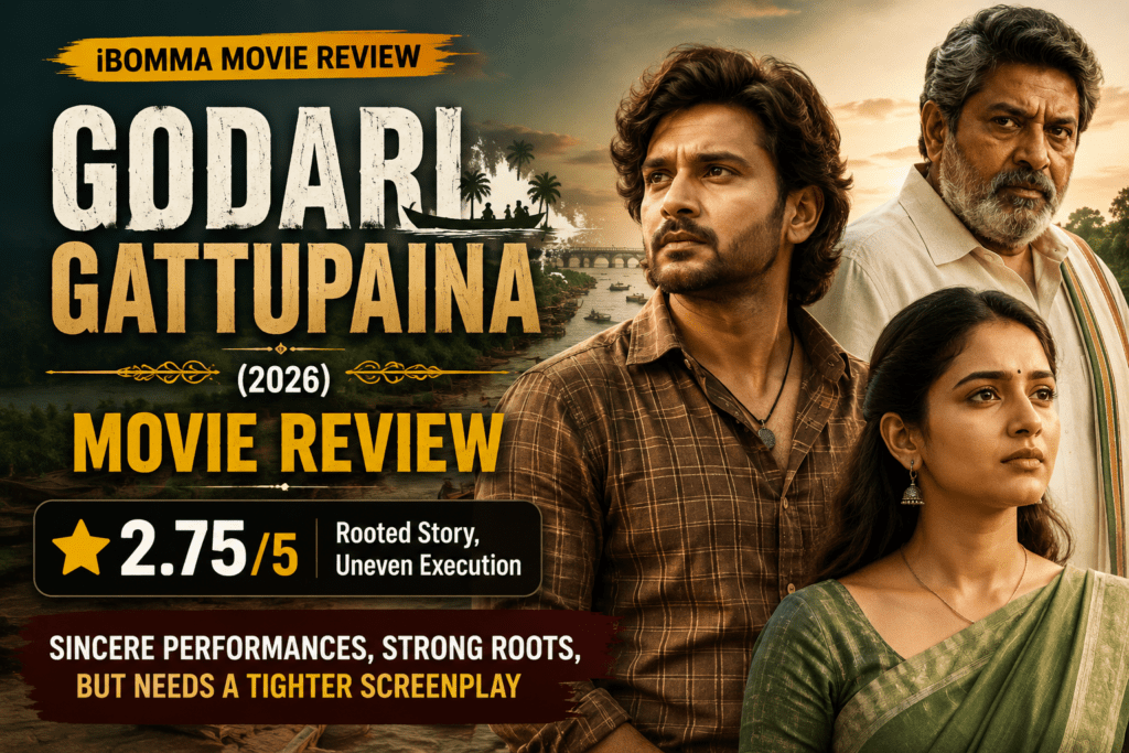 Godari Gattupaina movie is a 2026 Telugu drama